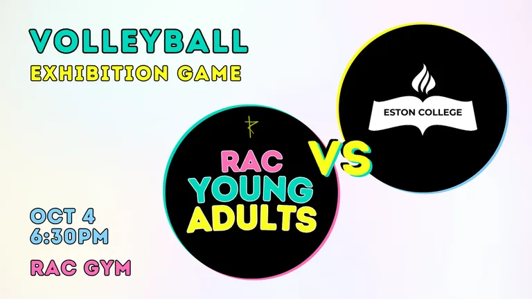 Young Adults vs Eston College - Exhibition Game