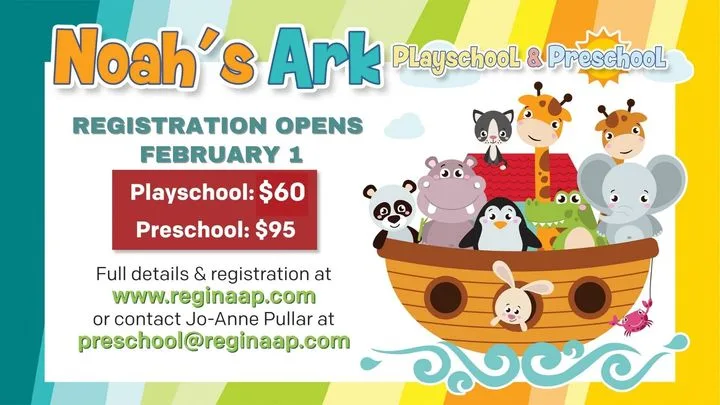 2026/2027 Noah's Ark Playschool and Preschool
