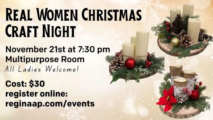 Real Women Christmas Craft Night